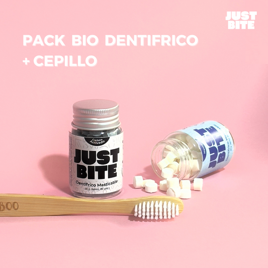 Bio Dentífrico + Cepillo de Bambú